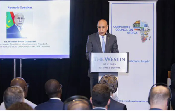 Le président Ghazouani révèle les ambitions de son pays sur le marché mondial de l’hydrogène Le président Ghazouani révèle les ambitions de son pays sur le marché mondial de l’hydrogène