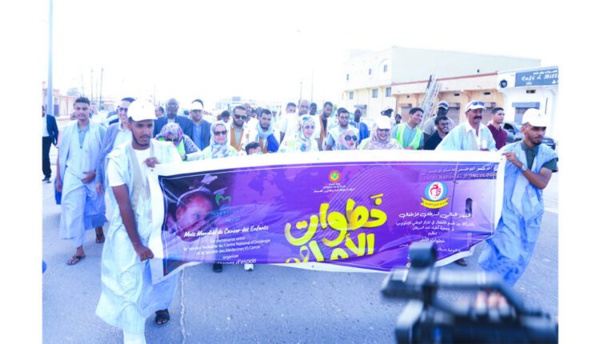 « Les pas de l’espoir », une marche organisée à Nouakchott en soutien aux malades du cancer « Les pas de l’espoir », une marche organisée à Nouakchott en soutien aux malades du cancer