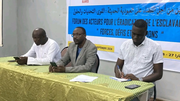 Forum des acteurs pour l’éradication de l’esclavage moderne Forum des acteurs pour l’éradication de l’esclavage moderne