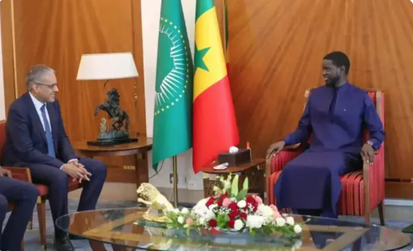 Le ministre mauritanien du pétrole reçu par le président sénégalais Le ministre mauritanien du pétrole reçu par le président sénégalais
