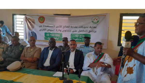 TAAZOUR lance des cash transferts et inaugure deux écoles à Aïoun TAAZOUR lance des cash transferts et inaugure deux écoles à Aïoun