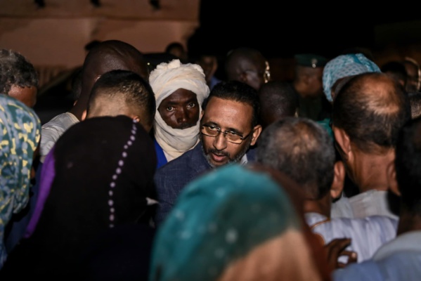 Le délégué général de TAAZOUR visite le site de démarrage des travaux de réalisation la ligne électrique Fam Lekhdheirat – Kiffa Le délégué général de TAAZOUR visite le site de démarrage des travaux de réalisation la ligne électrique Fam Lekhdheirat – Kiffa