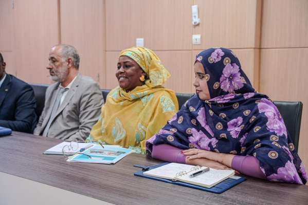 Le délégué général à TAAZOUR tient une séance de travail avec le coordinateur résident du PNUD Le délégué général à TAAZOUR tient une séance de travail avec le coordinateur résident du PNUD