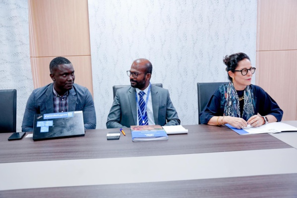 Le Délégué général de TAAZOUR s’entretient avec une mission du HCR Le Délégué général de TAAZOUR s’entretient avec une mission du HCR