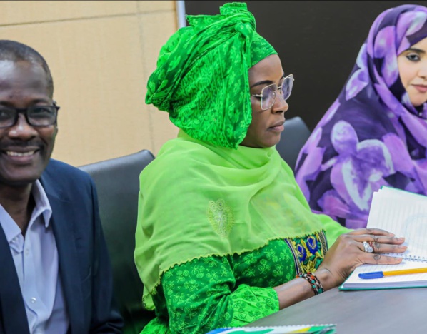 Le Délégué général de TAAZOUR s’entretient avec une mission du HCR Le Délégué général de TAAZOUR s’entretient avec une mission du HCR