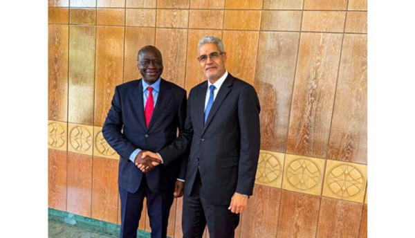 Le ministre de l’Économie et des Finances s’entretient avec le vice-président de la Banque Mondiale Le ministre de l’Économie et des Finances s’entretient avec le vice-président de la Banque Mondiale