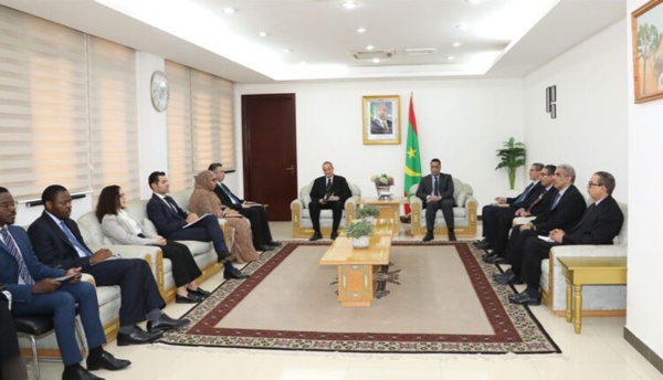 Le Premier ministre rencontre une délégation du FMI Le Premier ministre rencontre une délégation du FMI