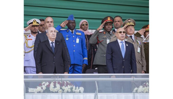 Le Président de la République et Président de l’Union Africaine assiste à la célébration du 70ème anniversaire de la Révolution de Libération Algérienne Le Président de la République et Président de l’Union Africaine assiste à la célébration du 70ème anniversaire de la Révolution de Libération Algérienne