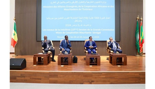 Début des réunions d’experts en préparation de la 13ème session de la grande commission mixte de coopération Mauritanie-Sénégal