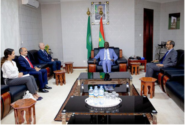 Le ministre des Affaires étrangères reçoit l’envoyé spécial français pour le Sahel Le ministre des Affaires étrangères reçoit l’envoyé spécial français pour le Sahel