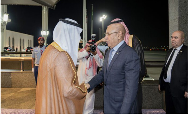 Arrivée du Président de la République à Djeddah Arrivée du Président de la République à Djeddah