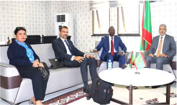 Le ministre de l’économie et des finances s’entretient avec la mission de la Banque mondiale Le ministre de l’économie et des finances s’entretient avec la mission de la Banque mondiale