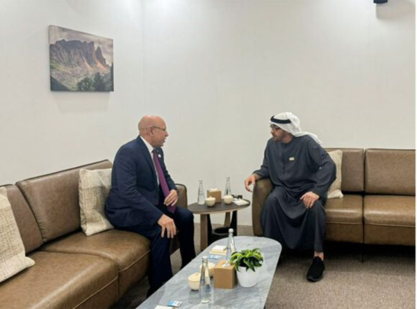 Le Président de la République, président de l’UA, rencontre le président des Émirats arabes unis Le Président de la République, président de l’UA, rencontre le président des Émirats arabes unis