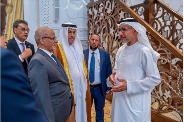 Le président de l’Assemblée nationale visite la grande mosquée Cheikh Zayed à Abu Dhabi