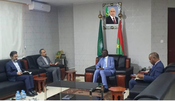 Le ministre des Affaires étrangères reçoit l’ambassadeur d’Iran Le ministre des Affaires étrangères reçoit l’ambassadeur d’Iran