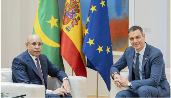 Le Président de la République, Président de l’Union africaine, participe à la cérémonie de lancement de la Stratégie espagnole pour l’Afrique (2025-2028) Le Président de la République, Président de l’Union africaine, participe à la cérémonie de lancement de la Stratégie espagnole pour l’Afrique (2025-2028)