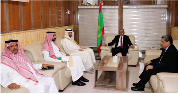 Le ministre de l’intérieur reçoit l’ambassadeur d’Arabie saoudite à Nouakchott Le ministre de l’intérieur reçoit l’ambassadeur d’Arabie saoudite à Nouakchott