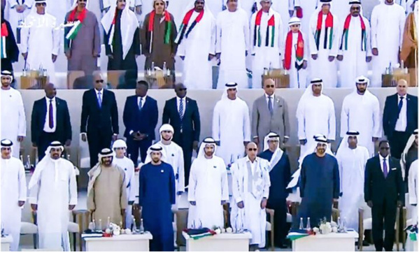 Le président de la République et président de l’Union africaine participe à la célébration du 53ème Jour de l’Union des Émirats Arabes Unis Le président de la République et président de l’Union africaine participe à la célébration du 53ème Jour de l’Union des Émirats Arabes Unis