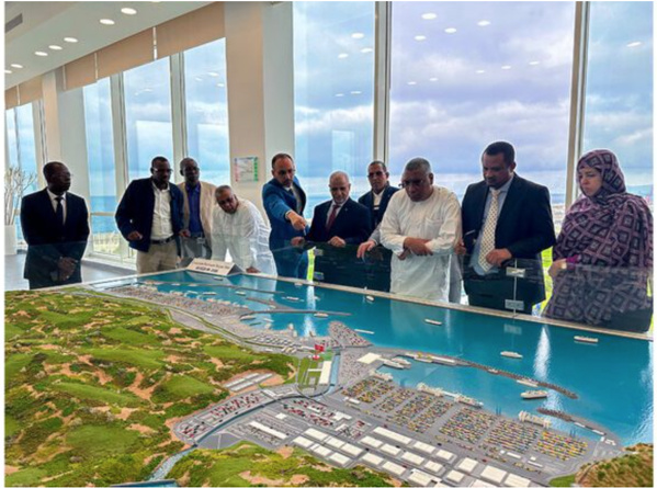 Visite du Président de l’Assemblée nationale au port de Tanger Med Visite du Président de l’Assemblée nationale au port de Tanger Med