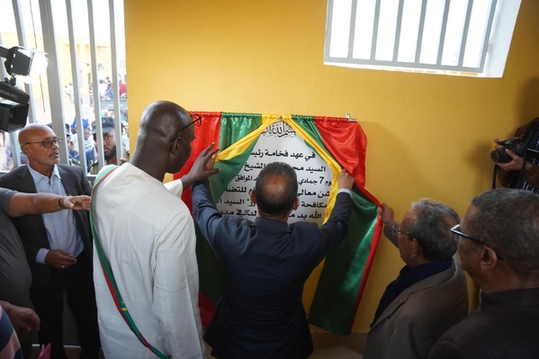 Le délégué général de TAAZOUR inaugure des structures éducatives et visite le projet Dari à Kaédi Le délégué général de TAAZOUR inaugure des structures éducatives et visite le projet Dari à Kaédi