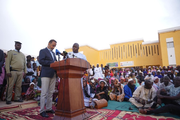 Le délégué général de TAAZOUR inaugure des structures éducatives et visite le projet Dari à Kaédi Le délégué général de TAAZOUR inaugure des structures éducatives et visite le projet Dari à Kaédi