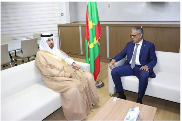 Le ministre de l’Energie reçoit l’ambassadeur d’Arabie saoudite Le ministre de l’Energie reçoit l’ambassadeur d’Arabie saoudite
