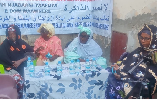 Des veuves réitèrent leur demande de justice Des veuves réitèrent leur demande de justice