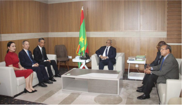 Le Président de l’Assemblée nationale reçoit le Vice-Président du Comité National de la CCPPC Le Président de l’Assemblée nationale reçoit le Vice-Président du Comité National de la CCPPC