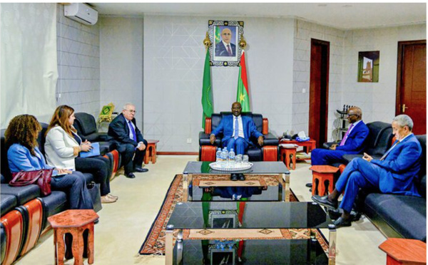 Le ministre des affaires étrangères reçoit l’envoyé personnel du secrétaire général des Nations unies au Soudan Le ministre des affaires étrangères reçoit l’envoyé personnel du secrétaire général des Nations unies au Soudan