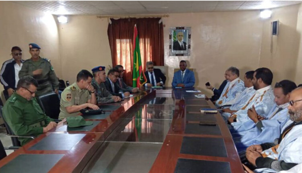 Le ministre délégué auprès du ministre de l’intérieur chargé de la décentralisation rencontre les élus de Dakhlet Nouadhibou Le ministre délégué auprès du ministre de l’intérieur chargé de la décentralisation rencontre les élus de Dakhlet Nouadhibou