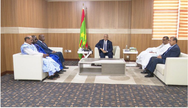 Le président de l’Assemblée nationale reçoit une délégation de la Fédération internationale pour la paix Le président de l’Assemblée nationale reçoit une délégation de la Fédération internationale pour la paix