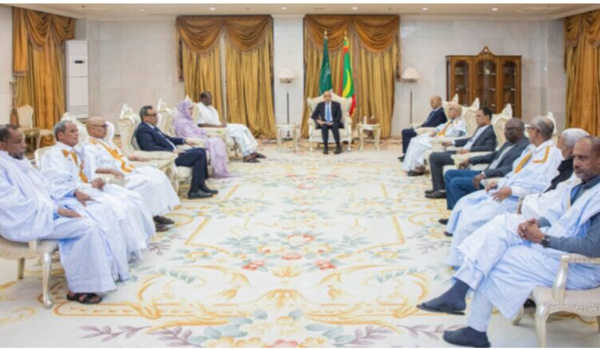 Le Président de la République reçoit les chefs des partis de la majorité Le Président de la République reçoit les chefs des partis de la majorité