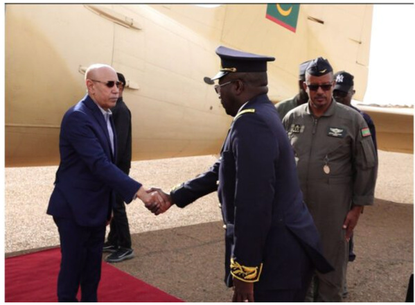 Le Président de la République quitte le Hodh El Gharbi pour l’Assaba Le Président de la République quitte le Hodh El Gharbi pour l’Assaba