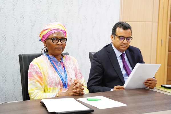 Taazour : Le délégué général à la solidarité nationale s’entretient avec la mission de l’UNICEF Taazour : Le délégué général à la solidarité nationale s’entretient avec la mission de l’UNICEF