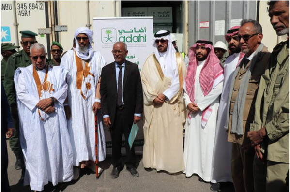 Réception d’une quantité importante de viande provenant des moutons du sacrifice d’Id Al Adha offerts par l’Arabie Saoudite Réception d’une quantité importante de viande provenant des moutons du sacrifice d’Id Al Adha offerts par l’Arabie Saoudite