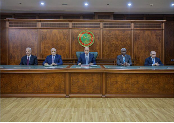 Le Président de la République, Président du Conseil supérieur de la magistrature, préside la prestation de serment de trois membres du Conseil constitutionnel Le Président de la République, Président du Conseil supérieur de la magistrature, préside la prestation de serment de trois membres du Conseil constitutionnel