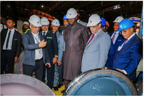 Le Premier ministre et son homologue sénégalais visitent la SNIM et l’usine de valorisation des produits de la mer Le Premier ministre et son homologue sénégalais visitent la SNIM et l’usine de valorisation des produits de la mer