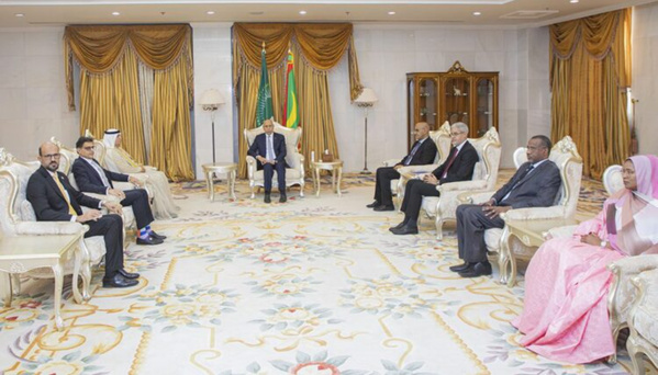 Le Président de la République, Président de l’UA reçoit une délégation de l’AAIDA Le Président de la République, Président de l’UA reçoit une délégation de l’AAIDA