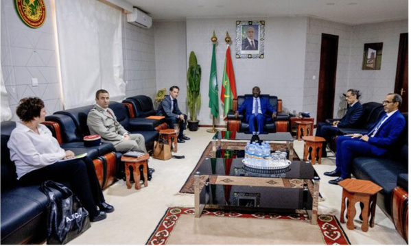 Le ministre des Affaires étrangères reçoit le représentant spécial de l’OTAN pour le voisinage méridional Le ministre des Affaires étrangères reçoit le représentant spécial de l’OTAN pour le voisinage méridional