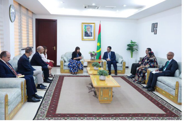 Le Premier ministre reçoit la présidente de l’association des maires francophones Le Premier ministre reçoit la présidente de l’association des maires francophones