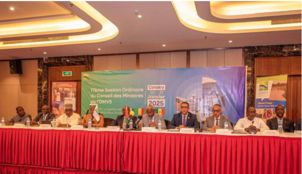 Le ministre de l’Énergie participe à la 77ème session ordinaire du conseil des ministres de l’OMVS Le ministre de l’Énergie participe à la 77ème session ordinaire du conseil des ministres de l’OMVS