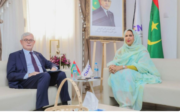 L’union européenne promet d’appuyer l’élargissement des activités de la CNASS à de nouvelles wilayas L’union européenne promet d’appuyer l’élargissement des activités de la CNASS à de nouvelles wilayas