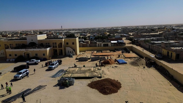 Programme Taazour : visite du premier ministre en compagnie du délégué général Programme Taazour : visite du premier ministre en compagnie du délégué général