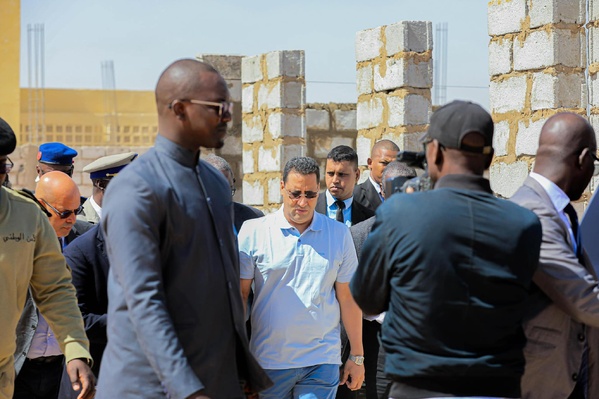 Programme Taazour : visite du premier ministre en compagnie du délégué général Programme Taazour : visite du premier ministre en compagnie du délégué général