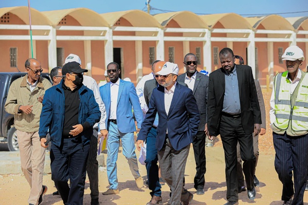 Programme Taazour : visite du premier ministre en compagnie du délégué général Programme Taazour : visite du premier ministre en compagnie du délégué général