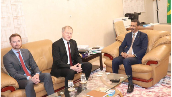 Le ministre de la culture reçoit l’ambassadeur d’Allemagne Le ministre de la culture reçoit l’ambassadeur d’Allemagne