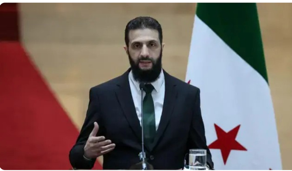 Le président Ghazouani félicite Ahmed Al Charaa pour la présidence de la transition syrienne Le président Ghazouani félicite Ahmed Al Charaa pour la présidence de la transition syrienne