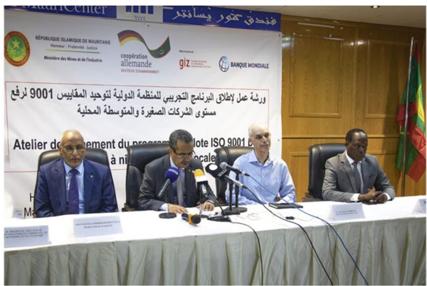 Le ministère des Mines lance un programme pilote ISO 9001 Le ministère des Mines lance un programme pilote ISO 9001