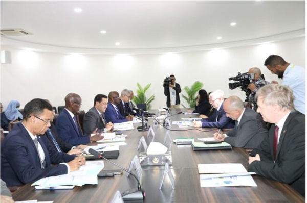 Le Premier ministre préside la réunion régulière du dialogue politique entre la Mauritanie et l’Union européenne Le Premier ministre préside la réunion régulière du dialogue politique entre la Mauritanie et l’Union européenne