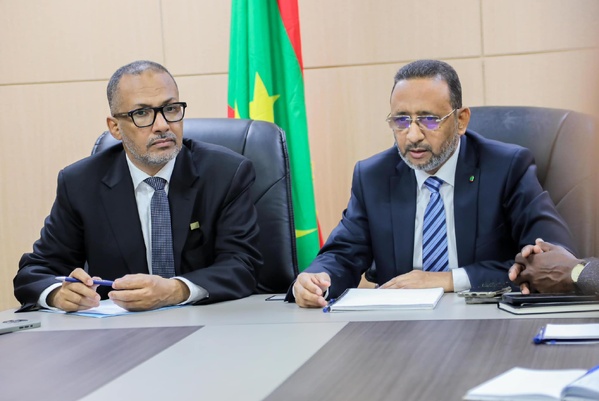 Le Délégué Général à la Solidarité Nationale félicite le patronat mauritanien pour sa prompte réponse à l’appel du Président de la République Le Délégué Général à la Solidarité Nationale félicite le patronat mauritanien pour sa prompte réponse à l’appel du Président de la République